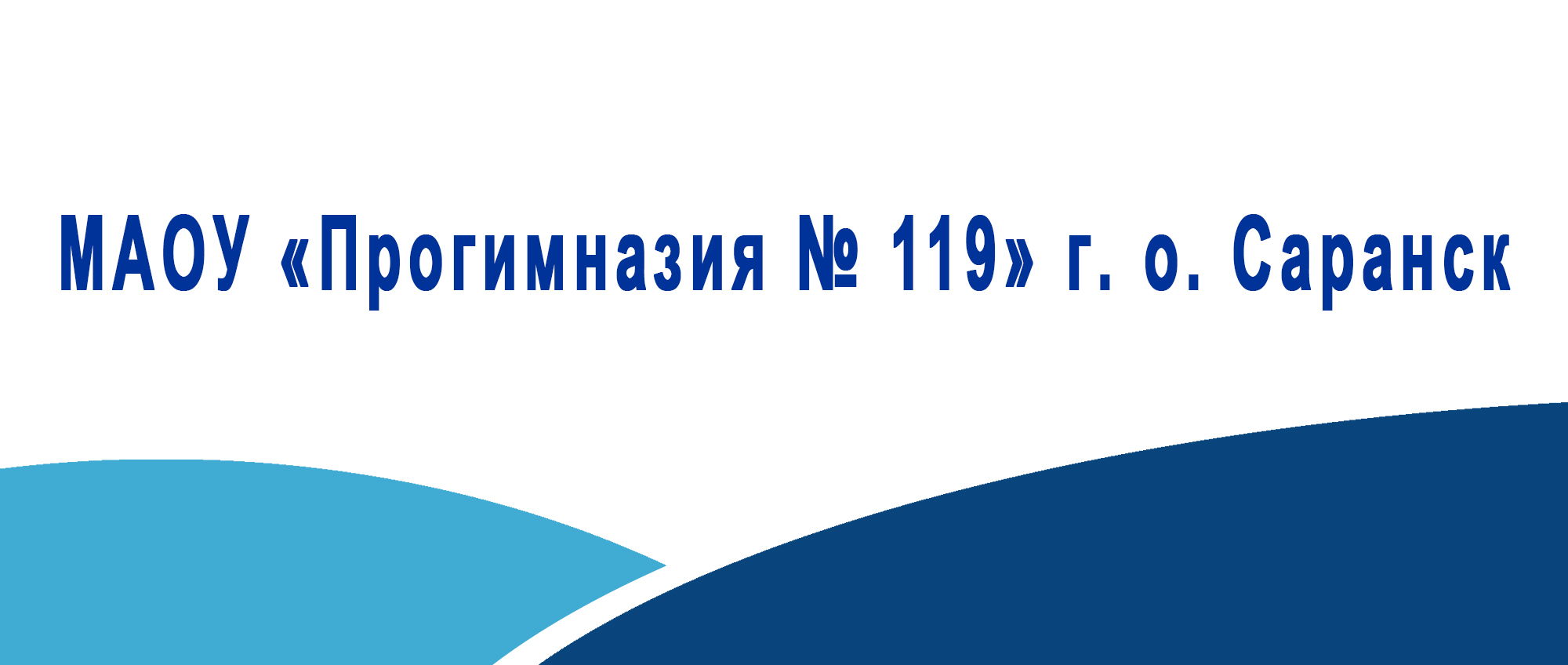 МАОУ Прогимназия 119 г. о. Саранск